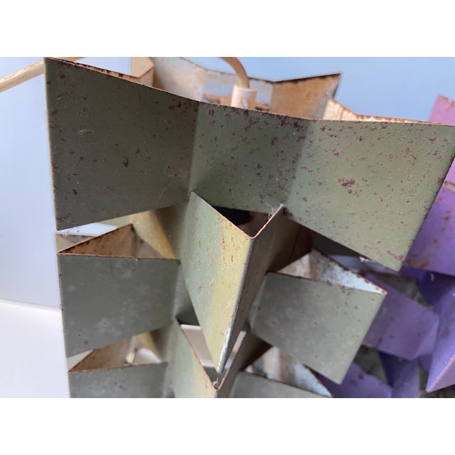 Geometric Pendant Lamps by Anton Fogh Holm & Alfred J. Andersen for Nordisk Solar, 1960s, Set of 2 For Sale - Image 6 of 8