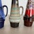 Vintage Pottery Fat Lava Vases by Scheurich, Germany, 1970s, Set of 4 For Sale - Image 12 of 18