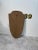 Metal Mid-Century Brass Framed Shield-Form Wall Mirror For Sale - Image 7 of 7