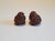 Folk Art Pair of Hand-Carved East Asian Wooden Bird Sculptures, Wabi-Sabi Folk Art Object For Sale - Image 3 of 11