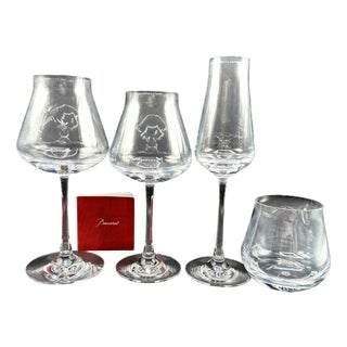 The Château Tasting Glasses from Baccarat, Set of 4 For Sale