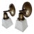 Antique Arts and Crafts Wall Sconces - a Pair For Sale