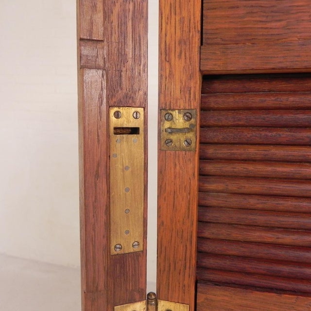 Roller Shutter Cabinet, 1930s For Sale - Image 18 of 18