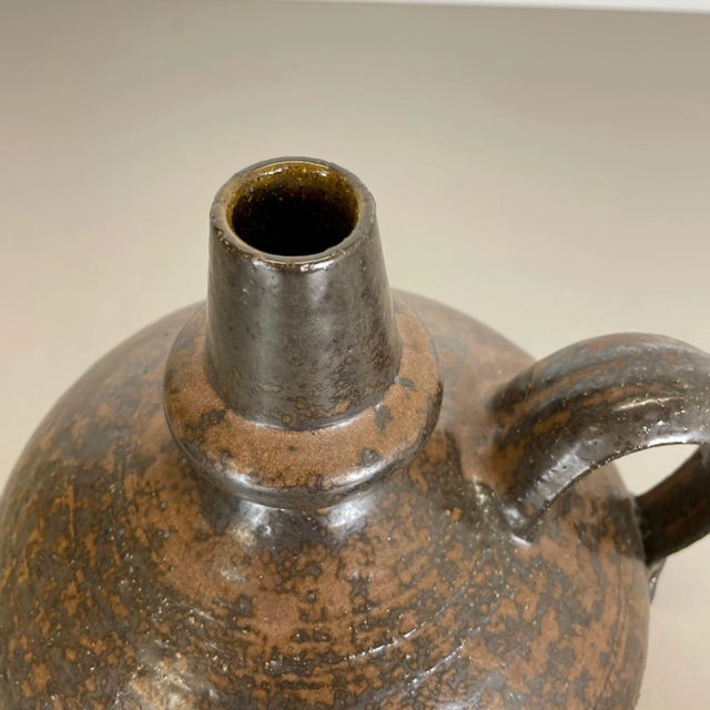 Ceramic Abstract Pottery Vase Objects by Rudi Stahl, Germany, 1970s, Set of 2 For Sale - Image 7 of 18