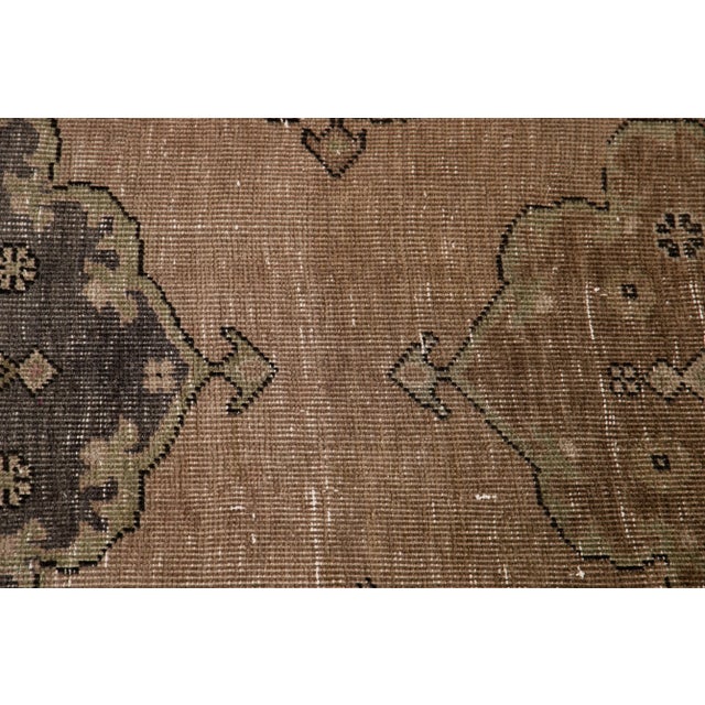 Textile Early 20th Century Vintage Turkish Wool Runner Rug For Sale - Image 7 of 11