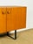 Scandinavian Teak Sideboard with Metal Sled-Style Legs, 1960 For Sale - Image 12 of 15