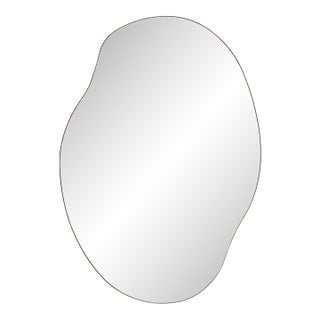 Galey Alix x LIVABLISS Louie Accent Mirror Gold 45x32 For Sale