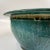 Mid 19th Century 19th Century Teal Colored Large Ceramic Planter Bowl For Sale - Image 5 of 11