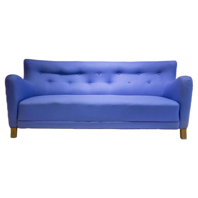 Model 1669A Sofa from Fritz Hansen, Denmark, 1940s For Sale