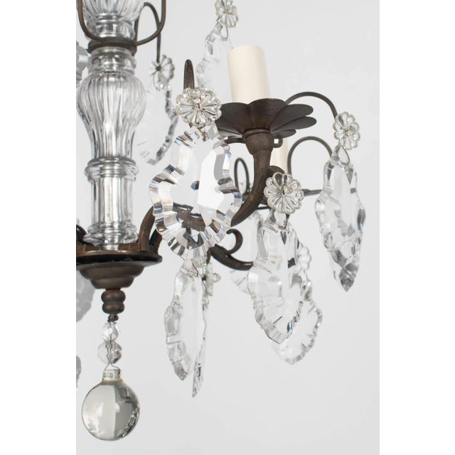 French Louis XV Style Crystal Chandelier For Sale - Image 16 of 16