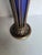 Early 20th Century Vintage Blue Glass and Sheffield Vase For Sale - Image 5 of 7