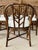 Mid-Century Modern Vintage McGuire M-74 “Arrow Back” Rattan Dining Arm Chairs by Elinor McGuire, Set of Six For Sale - Image 3 of 12