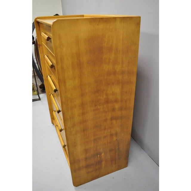 1950s Vintage Templeton MidCentury Modern Blonde Maple Wood Dresser