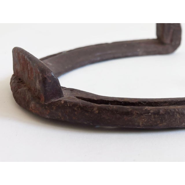 1900 - 1909 1900s Large Antique Draft Horse Horseshoe For Sale - Image 5 of 8