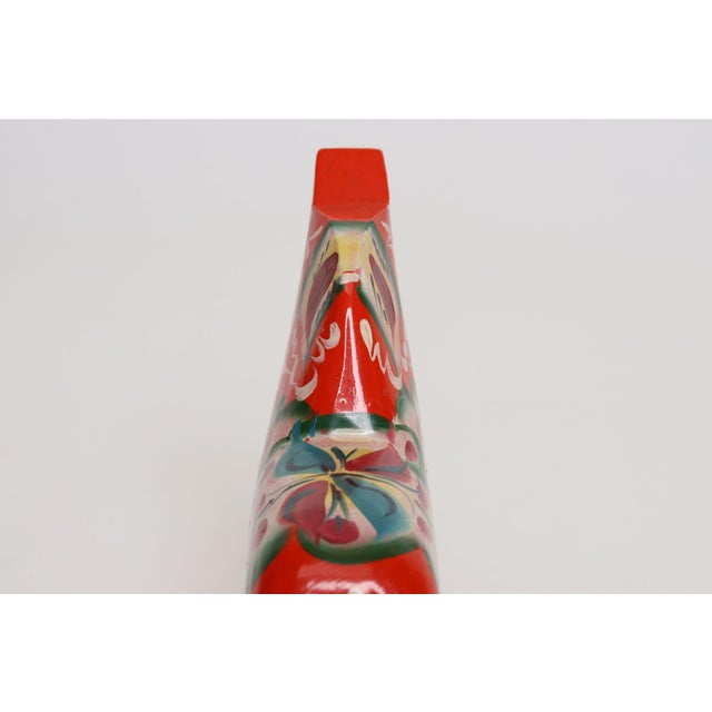 Mid-Century Scandinavian Modern Hand-Painted Dala Horse From Färnäs Sweden For Sale - Image 10 of 13