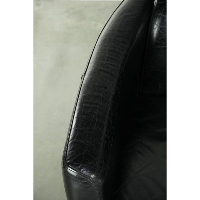Animal Skin Aviator Armchair In Cowhide Leather For Sale - Image 7 of 13