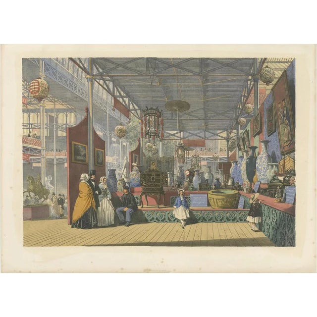 Dickinson, Chinese Stand at the Great Exhibition, 1854, Print For Sale