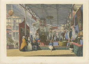 Dickinson, Chinese Stand at the Great Exhibition, 1854, Print