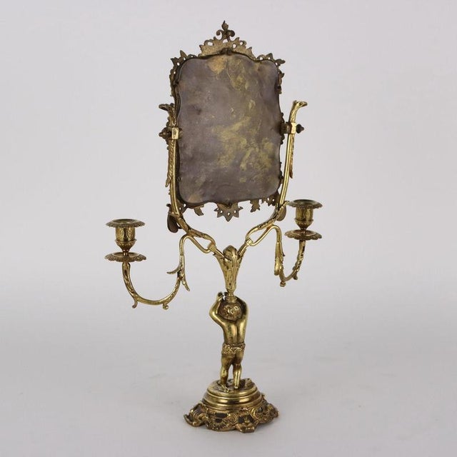 Bronze Vanity Mirror, Europe, 19th Century-20th Century For Sale - Image 11 of 12
