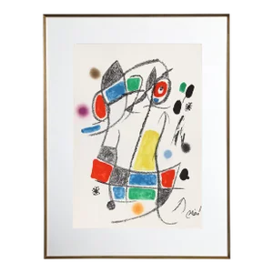Maravillas Con Variaciones Acrosticas en El Jardin De Miro (Number 3), Lithograph by Joan Miro