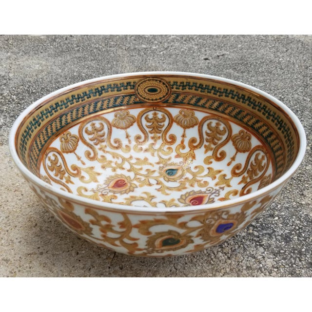 Late 20th Century Porcelain Bowl For Sale - Image 10 of 10