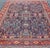 Colorful Antique Persian Sultanabad Rug With Navy Blue Field and Red Border 9'0"x12'1" For Sale In Atlanta - Image 6 of 9
