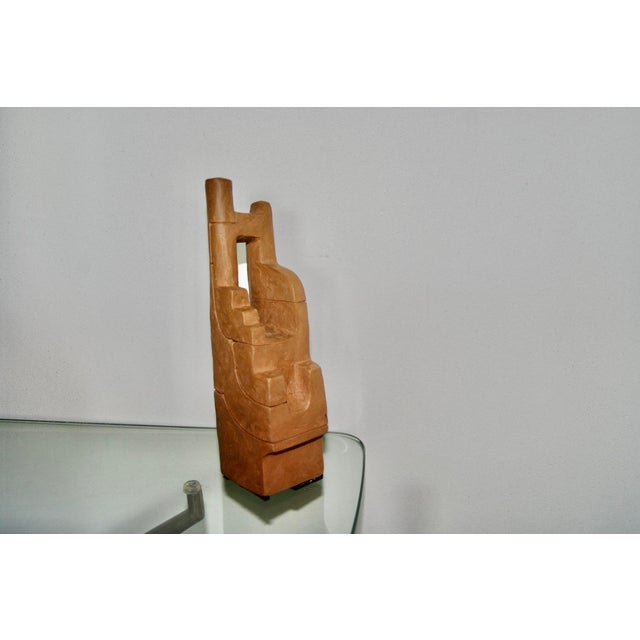 Architectural Study in Terracotta by Alois Kaspar Klingen, 1984 For Sale - Image 9 of 9