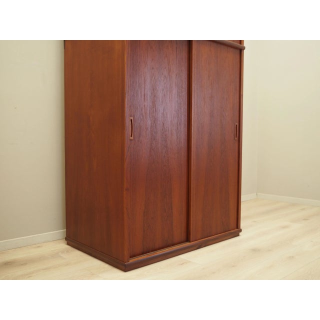 Danish Teak Wardrobe, Denmark, 1970s For Sale - Image 9 of 18