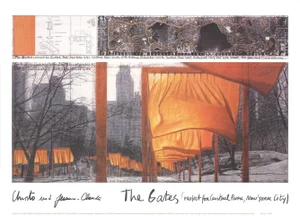 Javacheff Christo the Gates, the Official Poster, 2003