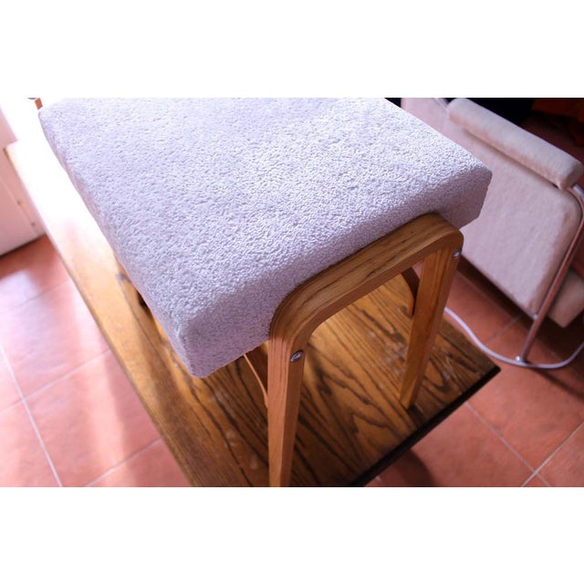 Set of Mid-Century Stools, 1970s For Sale - Image 4 of 6