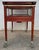 1950s Wood & Brass Display Bar Cart For Sale - Image 10 of 10