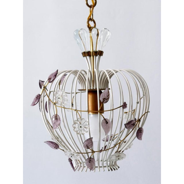 Mid-Century Modern German Pendant Lamp, 1950s For Sale - Image 11 of 18