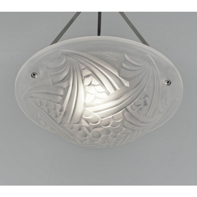 1920s French Art Deco Pendant by Degue - 1920s France For Sale - Image 5 of 11