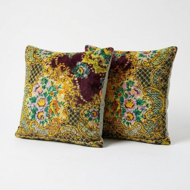 Handmade Turkish Kilim Pillow • Decorative Pillow Vintage Rug Pillow • Pair Pillow Handwoven Vintage Kilim Pillow • Throw...