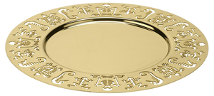 Round Gold Tray by Studio Job