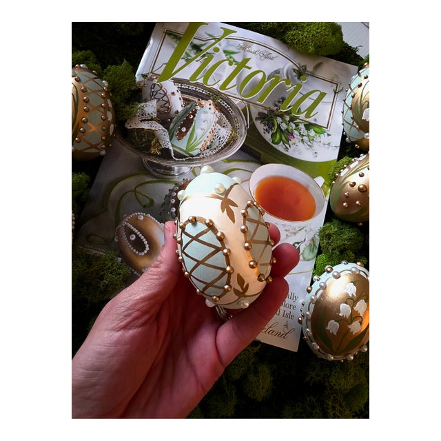 Victoria Magazine Easter Egg "Style D" For Sale