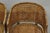 Vintage Hollywood Regency Faux Bamboo Wood & Cane Barrel Back Lounge Chair, Pair For Sale - Image 11 of 15