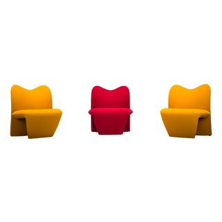 Multipla Lounge Chairs by Dillon & Wheeler for Kron Design, 1990s, Set of 3 For Sale