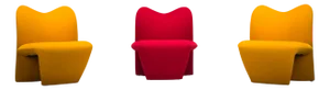Multipla Lounge Chairs by Dillon & Wheeler for Kron Design, 1990s, Set of 3