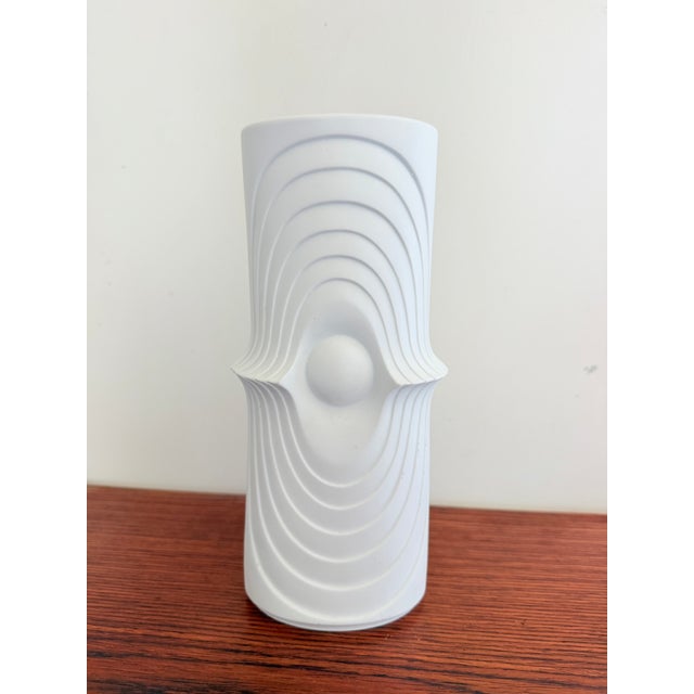 German Biscuit Porcelain Vase from KPM Bavaria, 1960s For Sale - Image 9 of 9