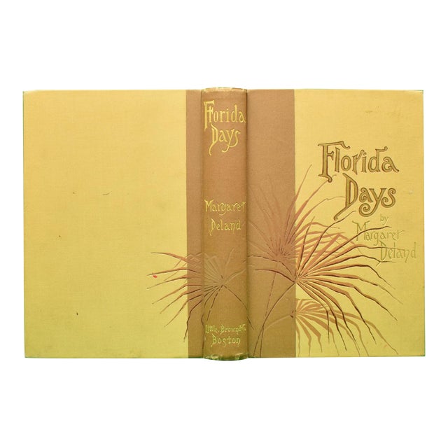 "Florida Days" 1889 Deland, Margaret For Sale