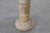 Carved Alabaster Pedestal with Engraved Figures, Italy, 1900s For Sale - Image 9 of 11