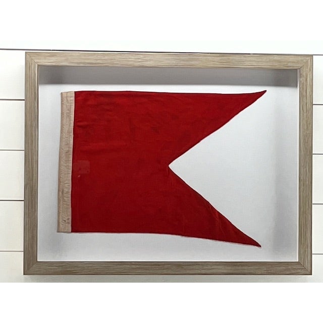 Modern Coastal Wall Decor Letter "B" Framed Wall Art For Sale - Image 3 of 4