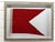 Modern Coastal Wall Decor Letter "B" Framed Wall Art For Sale - Image 3 of 4