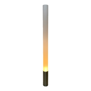 Pablo Pardo Elise Tubular Acrylic and Aluminum Floor Lamp for Pablo For Sale