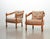 Handcarved Wooden Lounge Chairs with Gobelin Upholstery by Ambrogio Pozzi for Giorgetti Gallery Collection, Italy, 1975, Set of 2 For Sale - Image 4 of 18