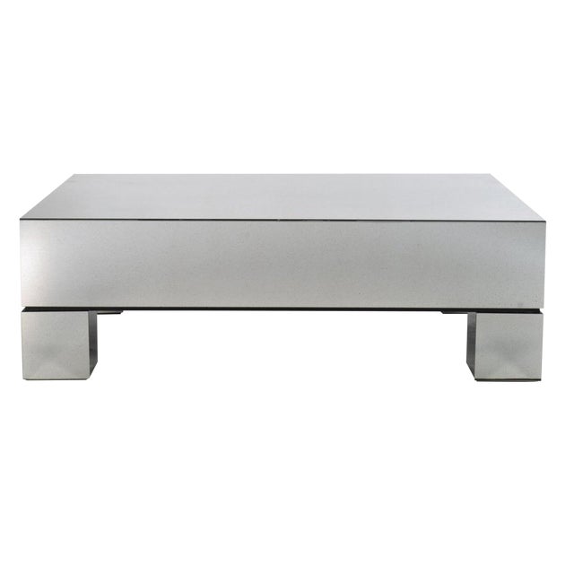 Bernhardt Contemporary Estelle Mirrored Cocktail Table Chairish