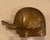 Mid-Century Modern Vintage Brass Elephant Bank Made in Korea Trunk Up W/Brass Stopper 1960’s For Sale - Image 3 of 6