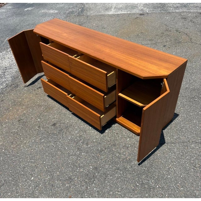 Wood Canadian Teak Sideboard For Sale - Image 7 of 10