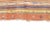 Orange Antique Turkish Kilim Rug 4'9'' x 10'5'' For Sale - Image 8 of 12